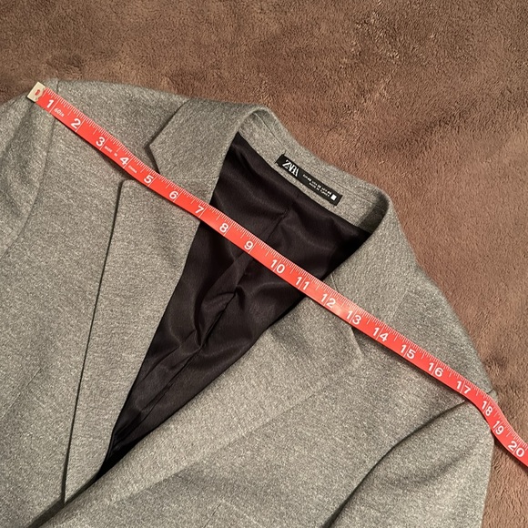 NWT Gray Zara Blazer, Kate Middleton Fave 😍 - Picture 16 of 16